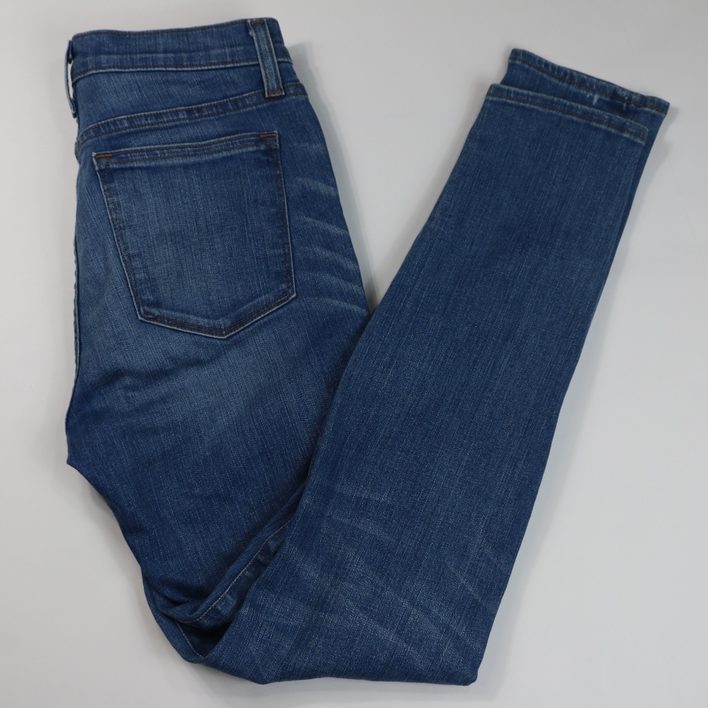 J Crew High Rise Jeans Skinny Denim Medium Wash 29